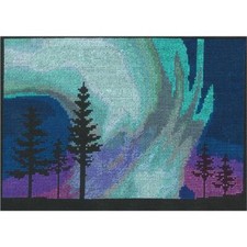 DMC Set punto croce "Northern Lights", schema di conteggio, 26x19,5cm