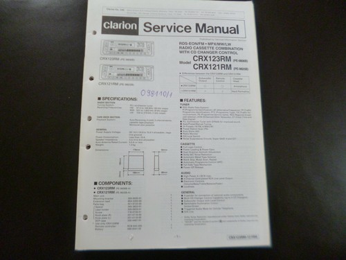 Manuale servizio originale - manuale, di