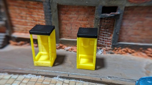 Pezzo giallo cabina - pezzo,