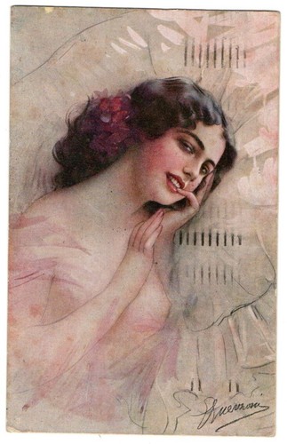 Antica cartolina illustrata - cartolina,