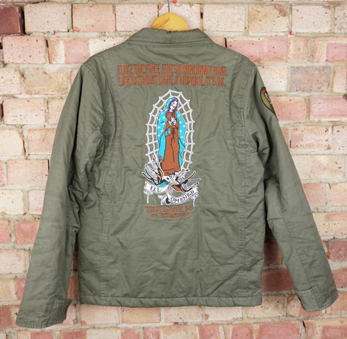 Vintage eyedy army padded - vintage,