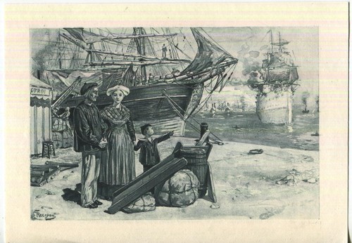 Antica pesca mamma papà - mamma,