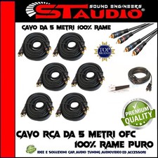 Cavo RCA  Audio Hi-Fi Car