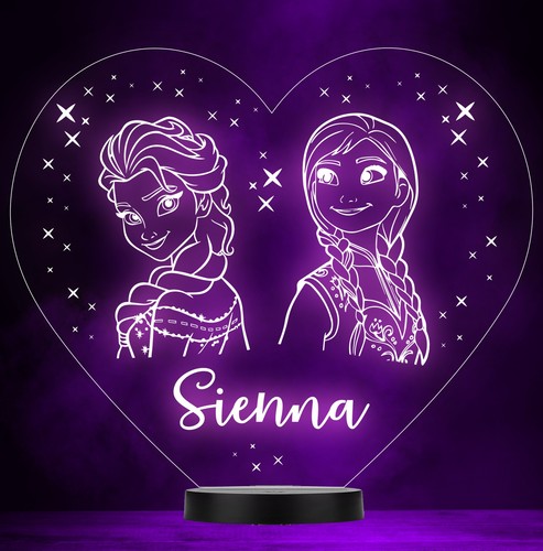 Lampada principessa elsa - elsa, e