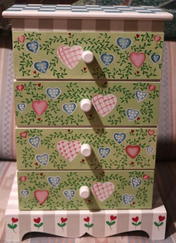Cassettiera portagioie - cassettiera,