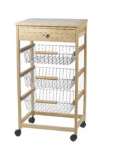 Carrello Portaverdure in Legno