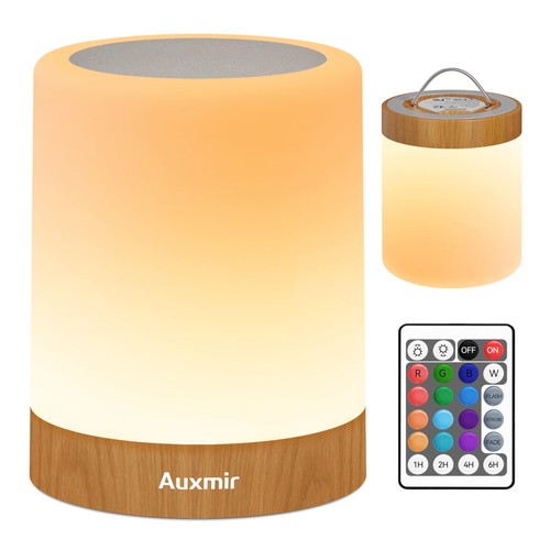 Auxmir lampada comodino - auxmir, led