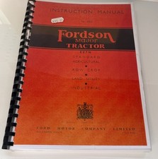 Manuale istruzioni trattore