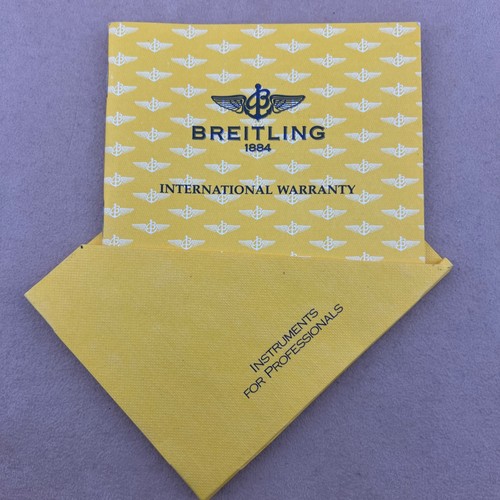 Libretto booklet breitling - booklet,