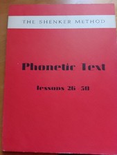 The Shenker Method - Phonetic Text Lessons 25-50