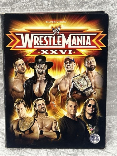 Wwe wrestlemania dvd box - dvd,