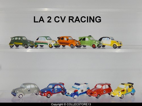 Serie complete feves 2cv - serie,