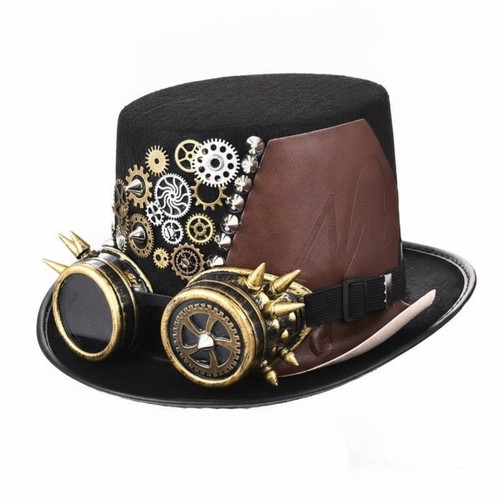 Cappello cilindro steampunk - cappello, a