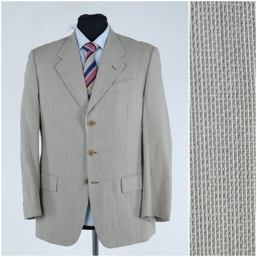 Blazer uomo grigio chiaro 40r - grigio,