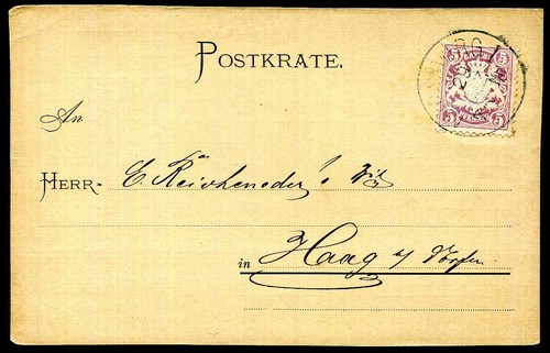 Bavaria 1878 cartolina - 1878,