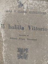 IL BALILLA VITTORIO racconto