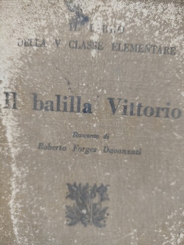 Balilla vittorio racconto - balilla,
