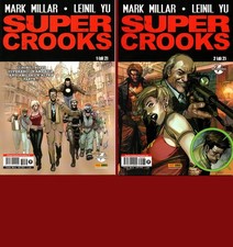 Super crooks 1 e 2 GRAPHIC NOVEL COMPLETA I SUPEREROI RAPINANO BANCHE