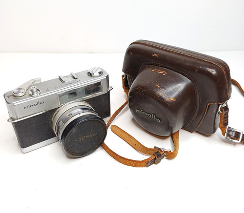 Fotocamera vintage minolta - vintage,