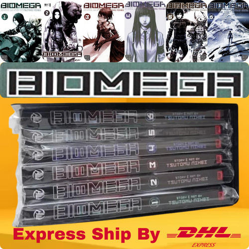 Biomega manga volume 6 - manga, 1-6