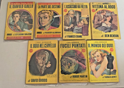 Lotto libri gialli - lotto,