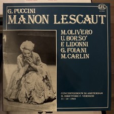Puccini: Manon Lescaut /