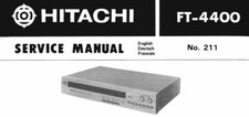 HITACHI FT-4400, FT-5000