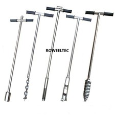 Campionatore terreno mutuatario acciaio inox 304 originale 1m AMS foratura olandese