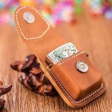 Leather Lighter Bag Pouch Case