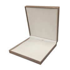 Astucci gioielli 19x19x3,5 cm, custodia collana, astuccio collana. Set di 5