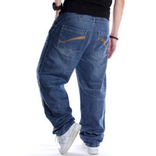 Jeans uomo stonewashed blu