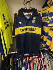 Maglia calcio Parma champion 1999 2000 coppa Italia patch