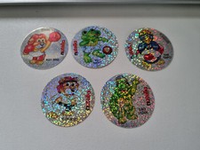 LOTTO 5 ADESIVI SORPRESINE KINDER FERRERO NUTELLA