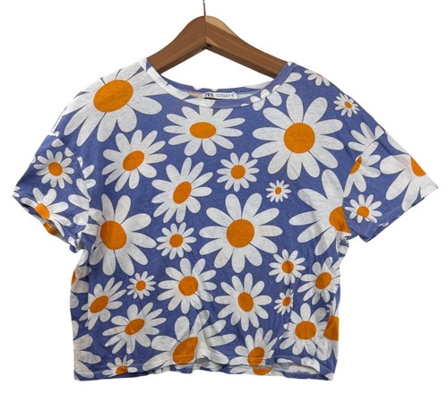 Top donna zara taglia blu - donna,