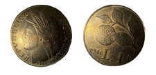 MONETA 1 LIRE, 1946