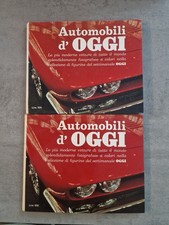2 Album figurine Automobili d'oggi, suppl. Oggi Rizzoli 1965 completi leggi