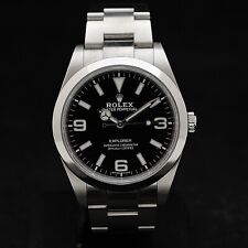 Rolex Oyster Perpetual Explorer 39 mm ref 214270 serviced + box & papers