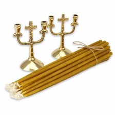 Set di 2 portacandele in