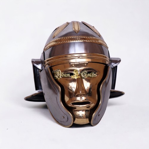 Medieval roman cavalry - roman, helmet