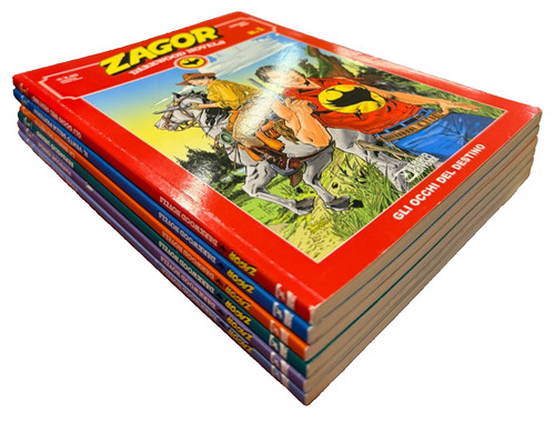 Zagor darkwood novels serie - novels,,