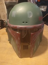 ELMETTO RUBINI 1:1 BOBA FETT STAR WARS COSPLAY PROP MANDALORIANO VADER SKYWALKER
