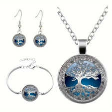 Set gioielli collana orecchini