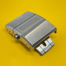 Fibbia deployante in acciaio