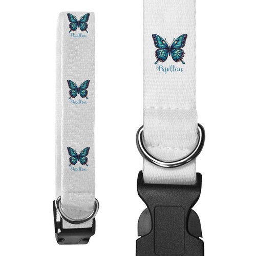 Pretty blue papillon - blue,