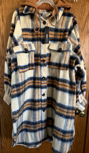 Giacca oversize flanella - giacca,