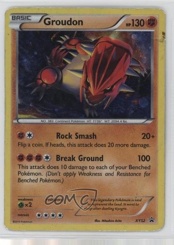 Groudon holo - (cosmos, holo)