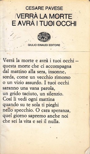 Verrà morte avrà i tuoi - verrà,