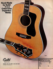 Chitarra acustica vintage anni