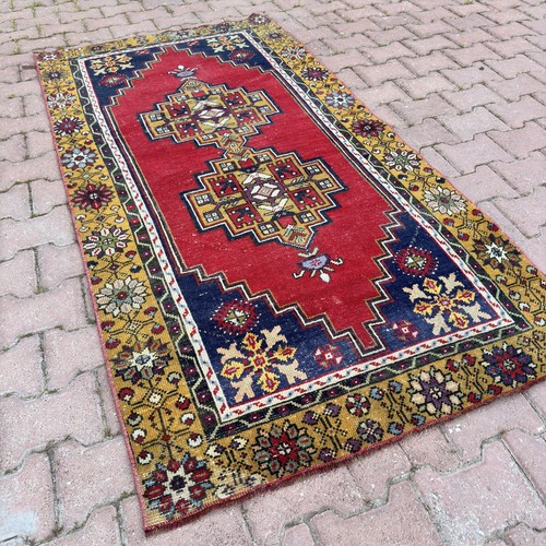 Tappeto boho geometrico lana