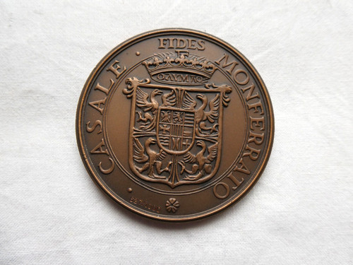 Medaglia fides casale - medaglia,